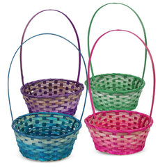 Woven Easter Basket - Round (EACH)