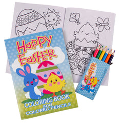 Easter Coloring Books With Pencils 5" x 7" (DZ)