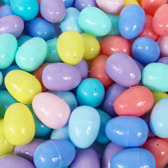 Empty Plastic Easter Eggs - Pastel 2-1/3" (1000 PACK)