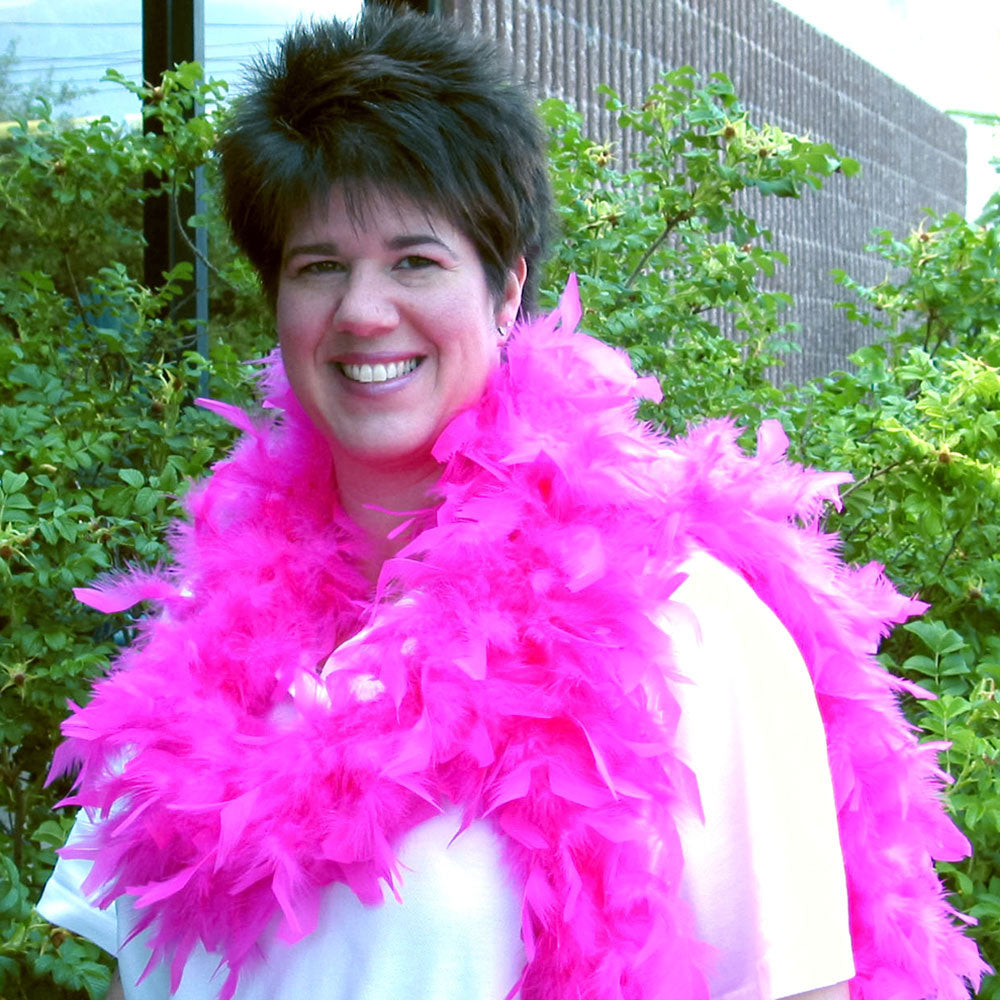 Chandelle Feather Boa - Pink 6' (EACH)