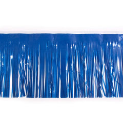 Float Drape - Vinyl Fringed 15" x 10' Dark Blue (EACH)