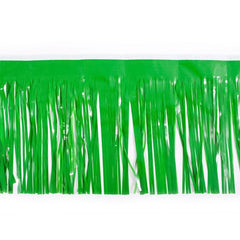 Float Drape - Vinyl Fringed 15" x 10' Green (EACH)