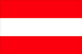 AUSTRIA COUNTRY 3' X 5' FLAG (Sold by the piece) CLOSEOUT $ 2.95 EA
