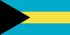 BAHAMAS COUNTRY 3' X 5' FLAG (Sold by the piece) CLOSEOUT $ 2.50 EA