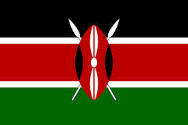 KENYA 3' X 5' FLAG (Sold by the piece)