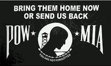 POW BRING EM HOME 3' x 5' MILITARY FLAG (Sold by the piece)