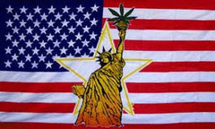 LIBERTY USA POT FLAG (Sold by the piece)