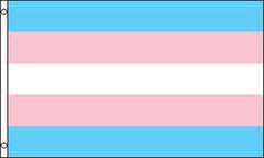 TRANSGENDER PRIDE 3 X 5 FLAG (Sold by the piece)