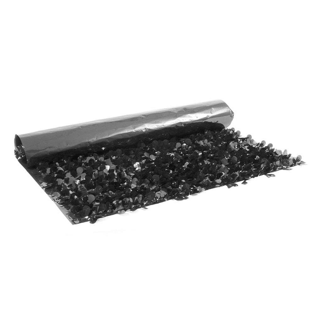 Float Sheeting - Vinyl Floral 36" x 15' Black (EACH)