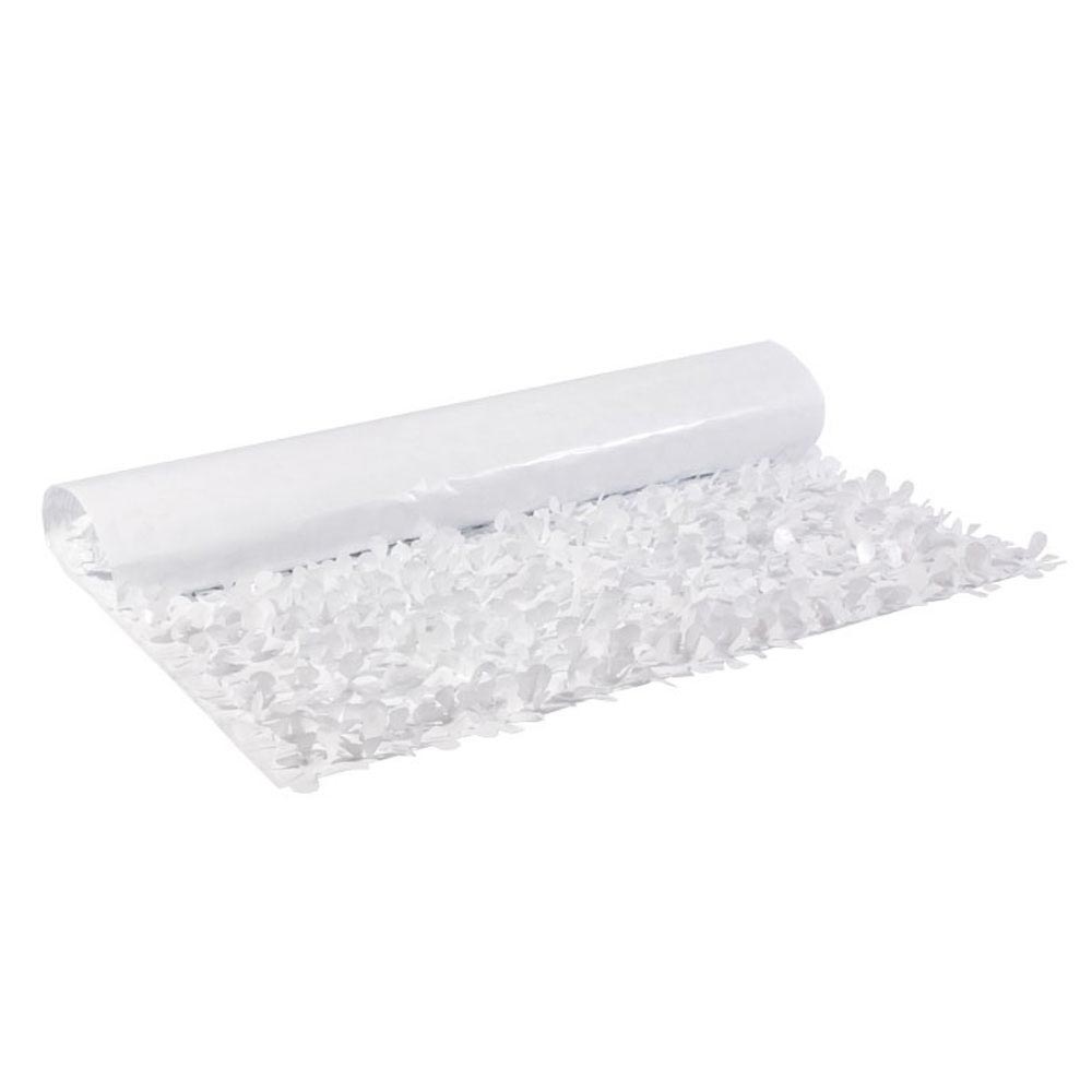Float Sheeting - Vinyl Floral 36" x 15' White (EACH)