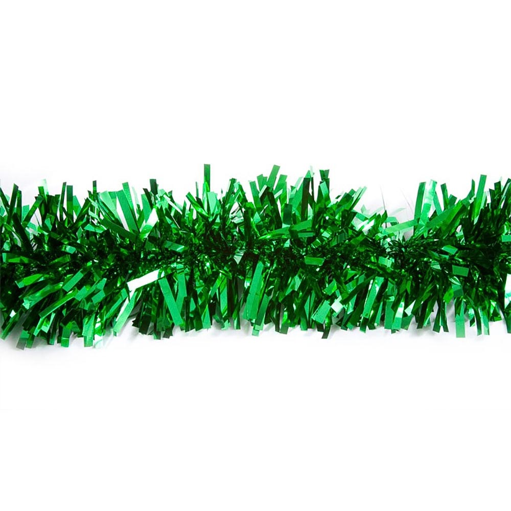 Float Twist - Metallic Fringed 3" x 25' Green (EACH)