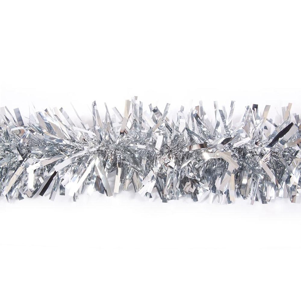Float Twist - Metallic Fringed 3" x 25' Silver (EACH)