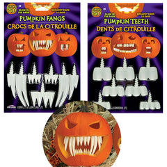 Glow-In-The-Dark Pumpkin Teeth Assorted (EACH)