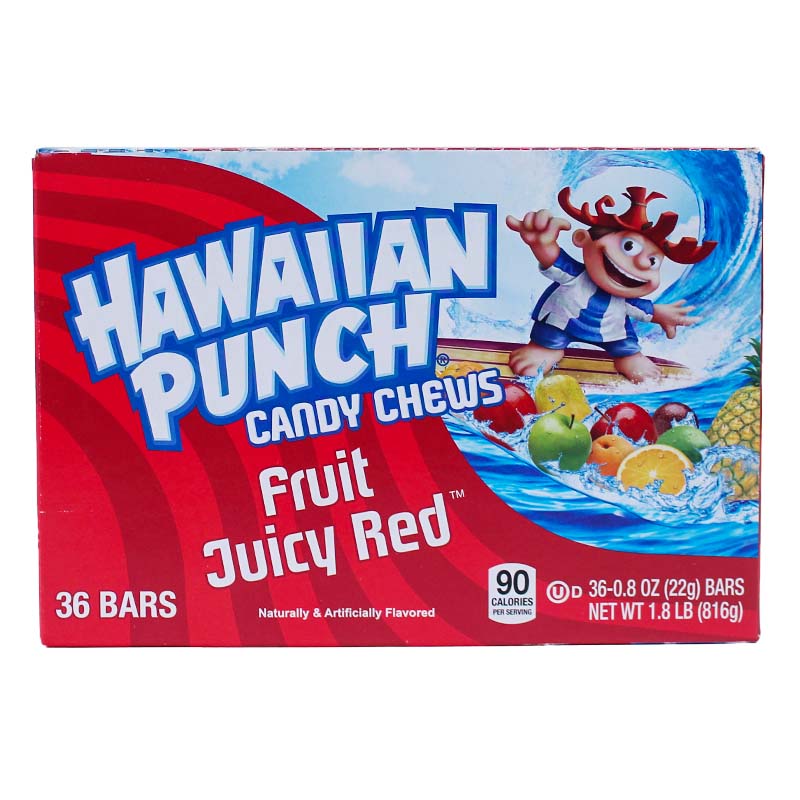 Hawaiian Punch?? Candy Chews - Fruit Juicy Red (BB March 2026) (36 PACK)