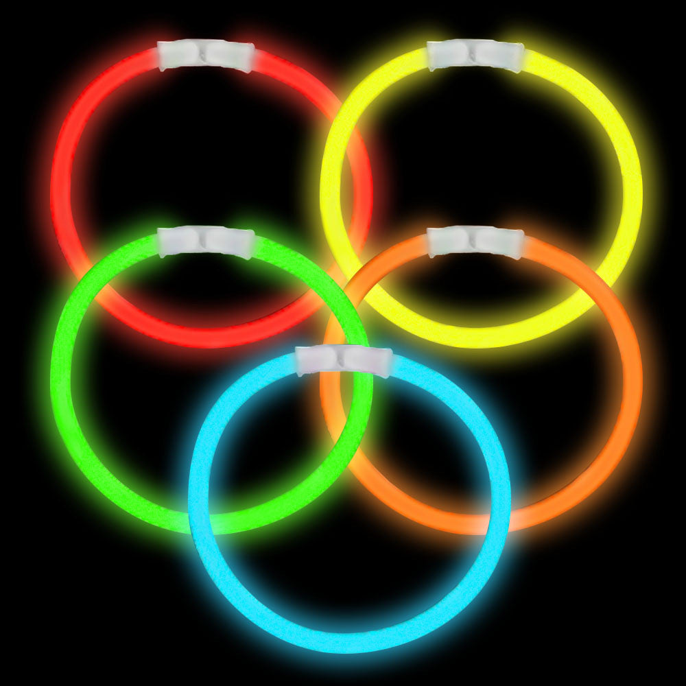 Glow Bracelets Assortment 8" (50 PACK)