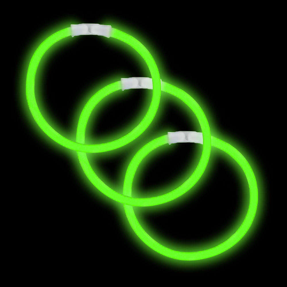 Glow Bracelets - Green 8" (50 PACK)