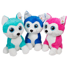 Plush Wild Husky Assorted 20" (EACH)