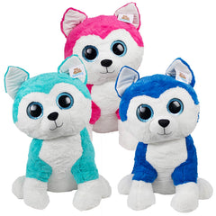 Plush Wild Husky Assorted 28" (EACH)