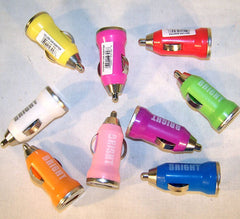 PINK SINGLE USB CAR CHARGER PHONE ACCESSORY ( sold by the PIECE OR bag of 10 pieces ) $ 1.20 EA