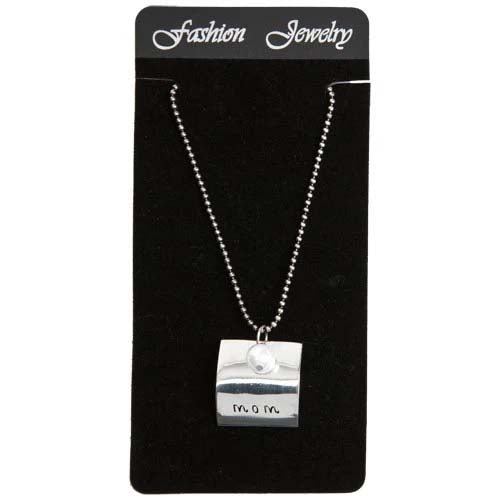 Mom Pearl Drop Necklace (EACH)