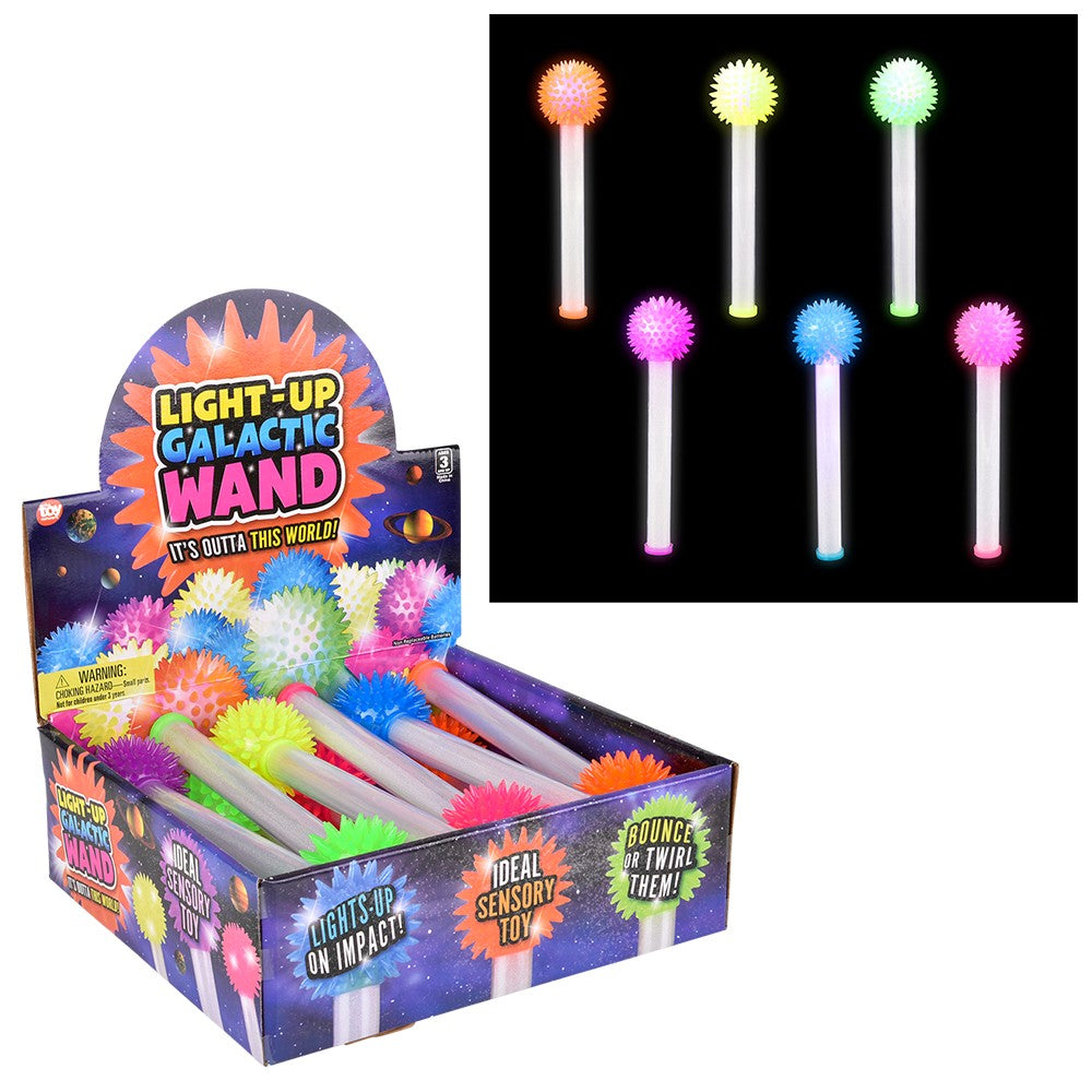 Light-Up Galactic Wand 9"