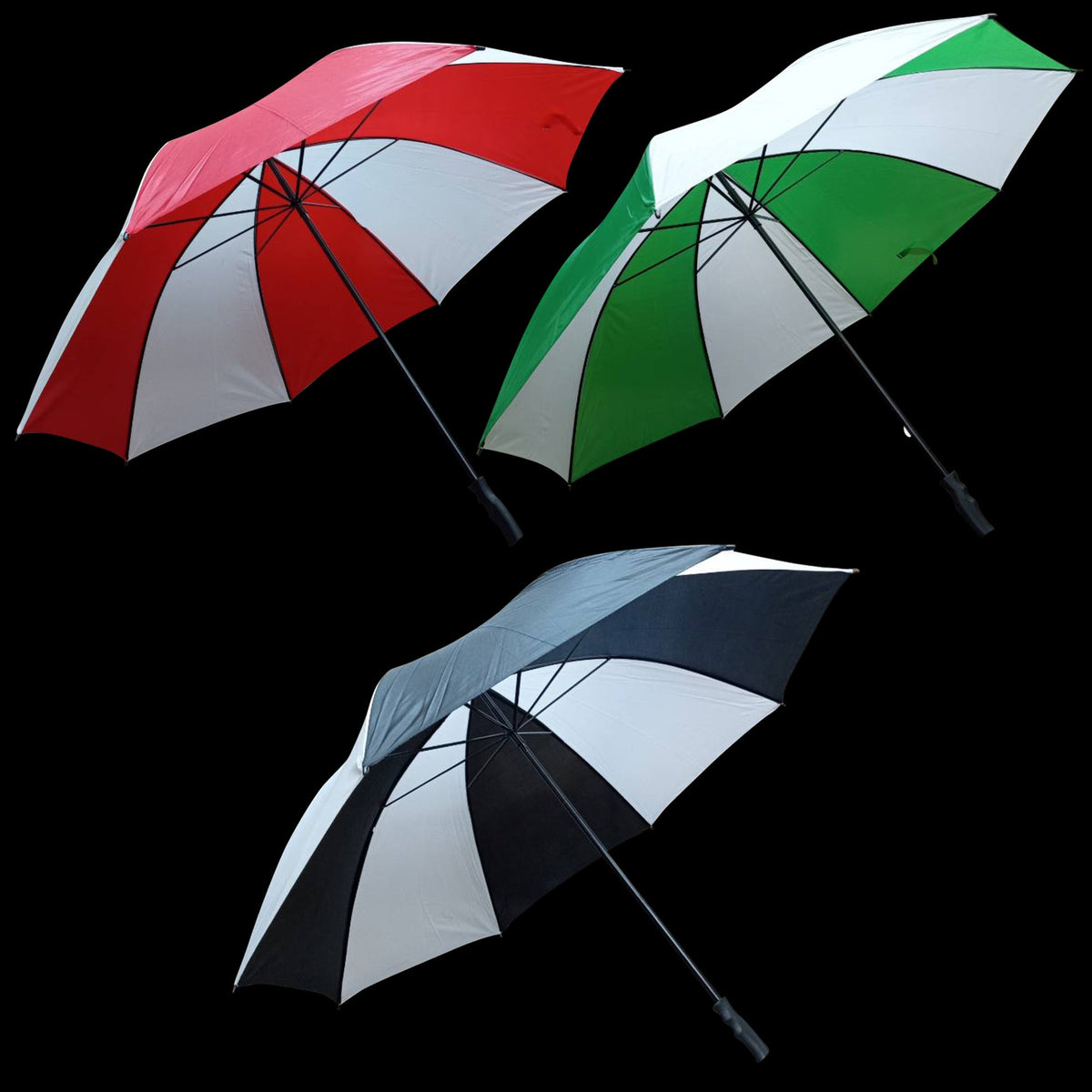 48 Pc Double Tone  Wholesale Mix Umbrella