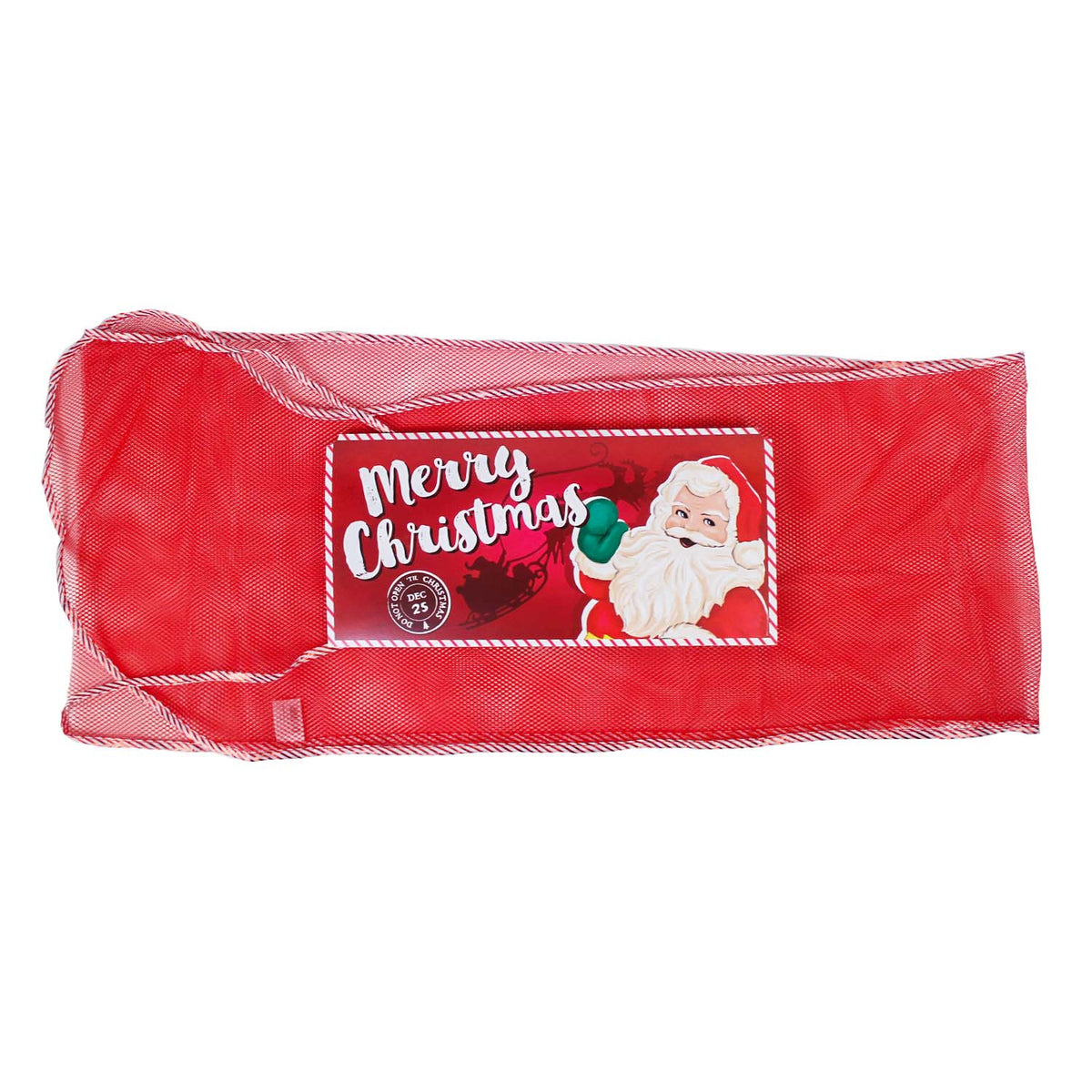 Empty Mesh Christmas Stocking and Header Card Set 72" (EACH)