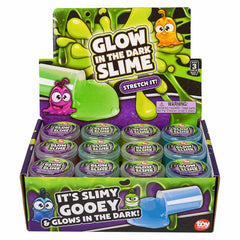 Glow In The Dark Slime Assortment 2.5" (DZ)