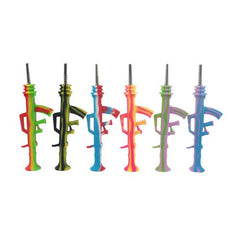 9” Silicone Nectar Collector AK47 with Titanium Nail