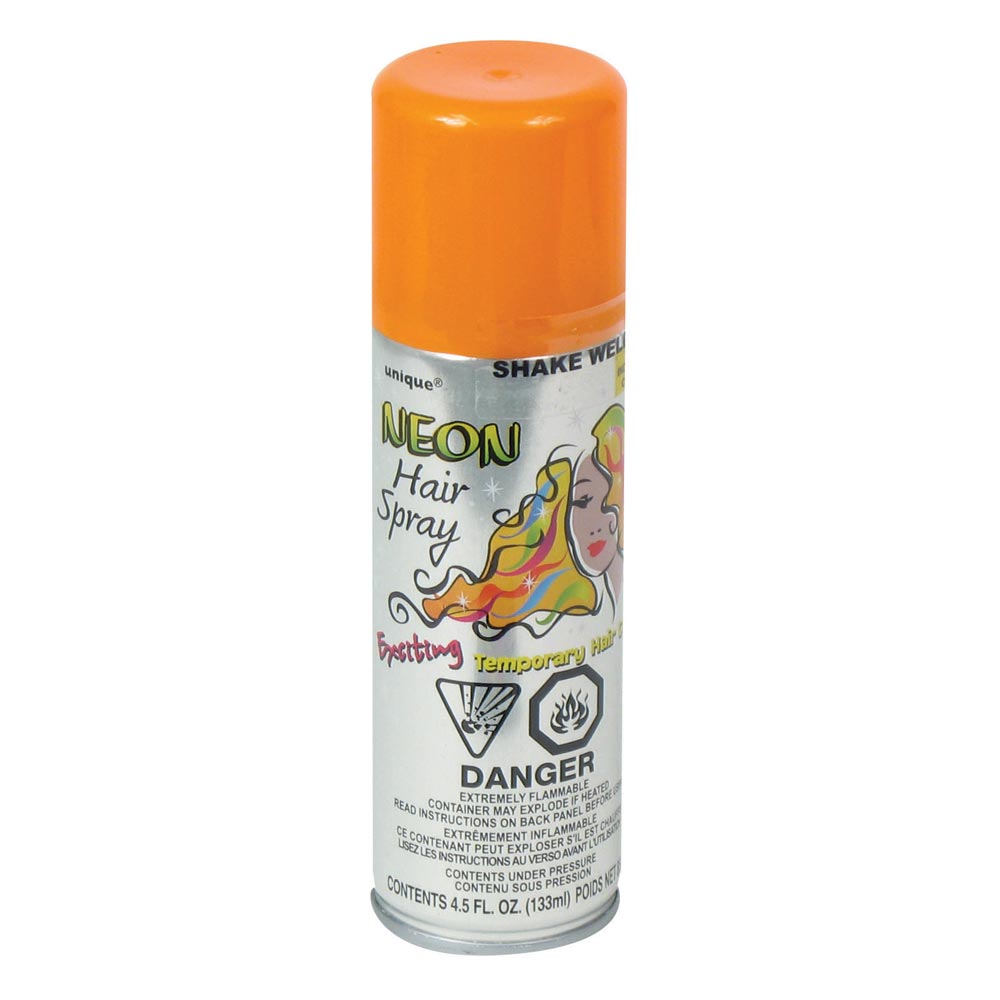Color Hair Spray - Orange 4.5 oz (DZ)