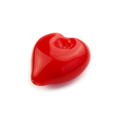 3.5" Red Heart Hand Pipe