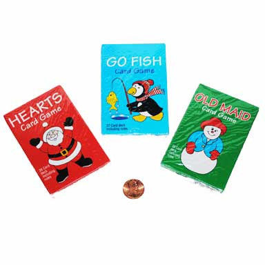 Holiday Card Games (24 total card games in 2 bags) 81?› each