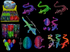 3d Crystal Dragon with Egg 444