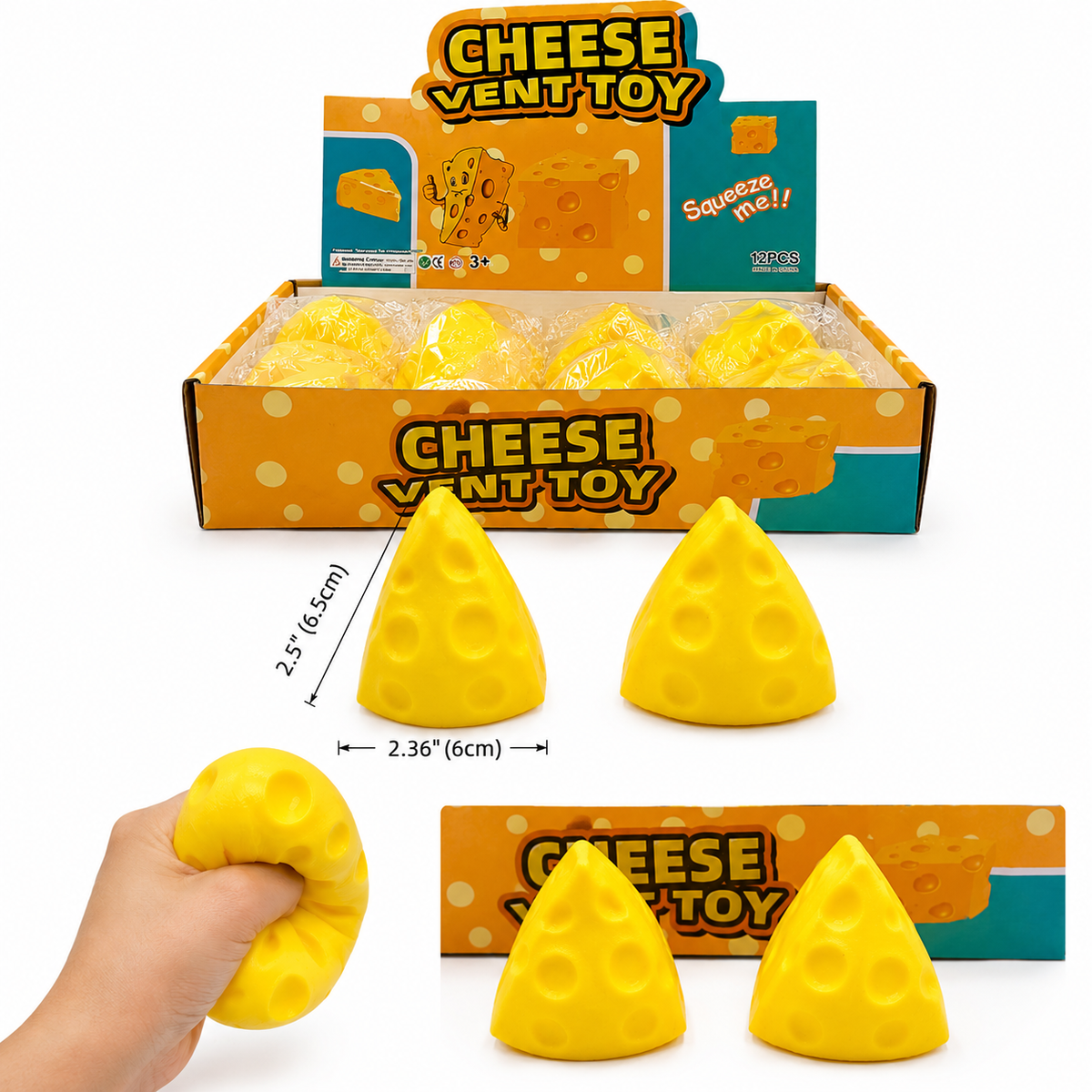 2.5 Cheese Squishy 3565