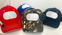 ASST COLOR BILLBOARD DRY ERASE DRAW ON ADVERTISE SIGN BASEBALL HAT( sold by the piece )