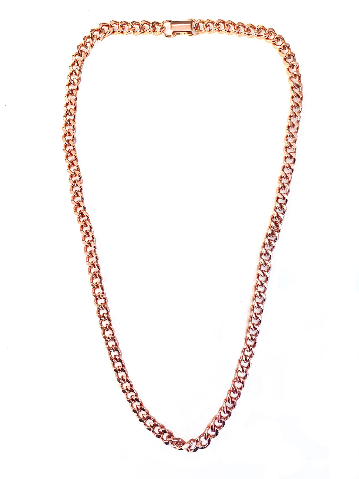 1.4" WIDE CUBAN PURE COPPER LINK NECKLACE (sold by the piece )
