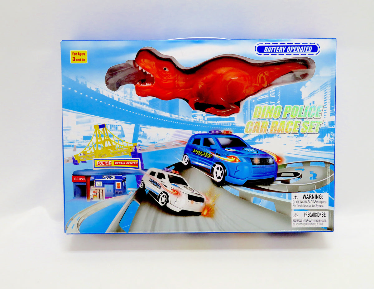 Dino Police Car Set