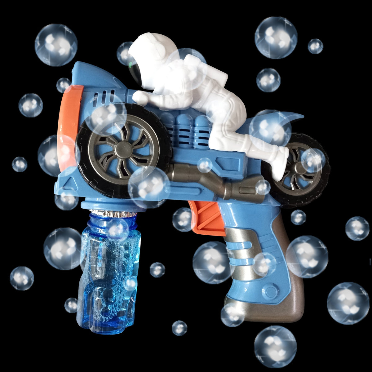 Bike Bubble Gun with Light and Music