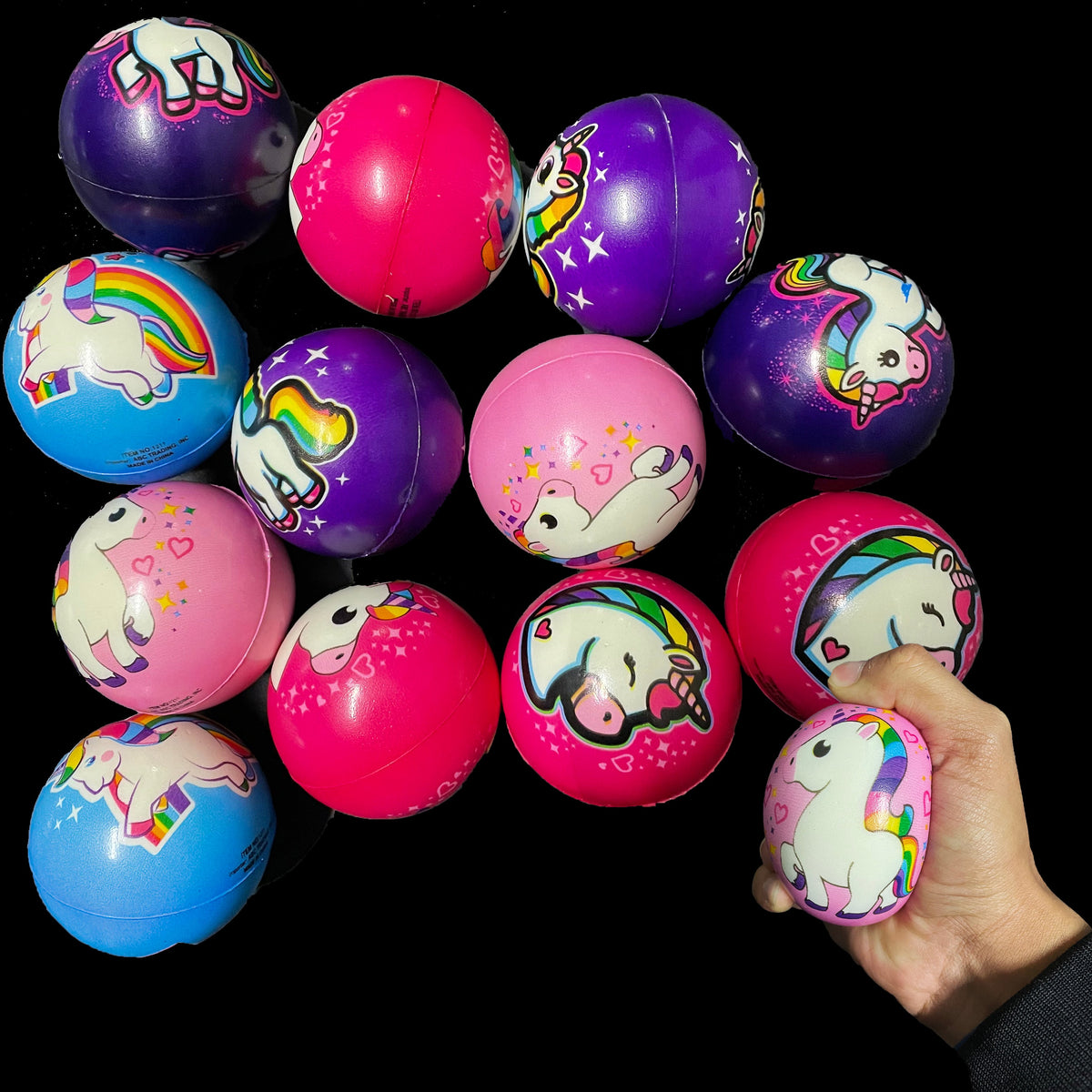 Squeezy Unicorn 3-inch Ball
