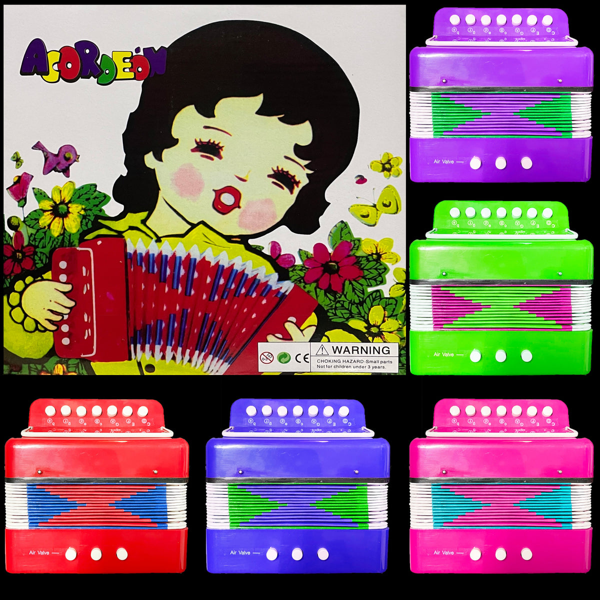 Kids Accordion Music Toy