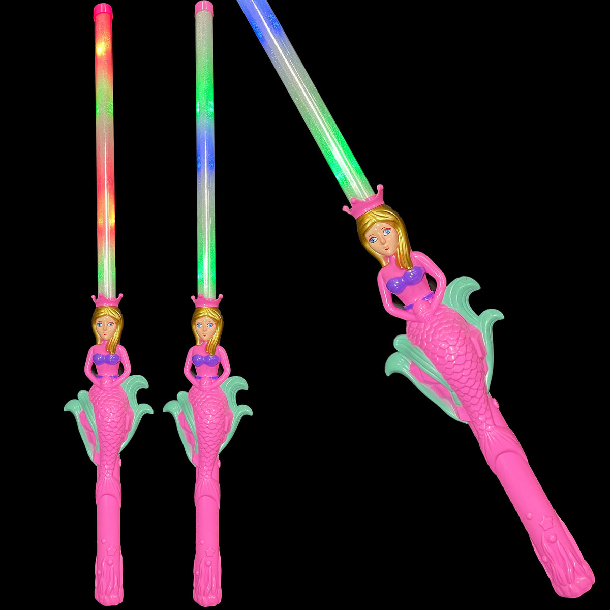 Mermaid Led Light Up Wand