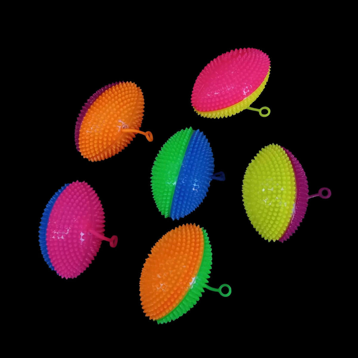 Squeaky led Football toy