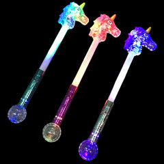Unicorn Head Light Up Wand