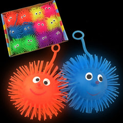 Return Smiley Mesh Squishy Ball