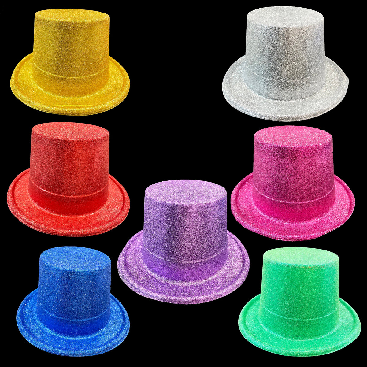 Glitter Top Hat