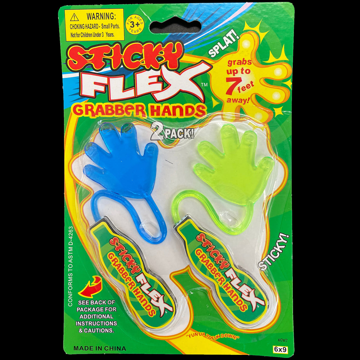Sticky Flex Grabber Hands 2 Piece