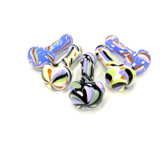 4.5" Multicolor Slime Hand Pipe Spoon