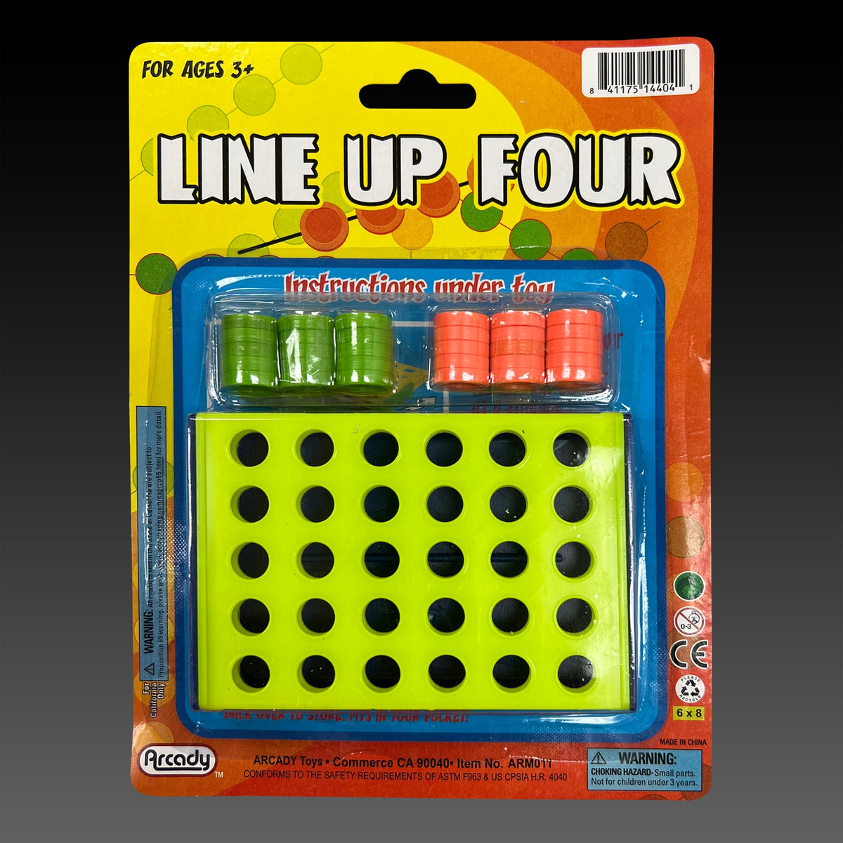 Line up four Toy Set