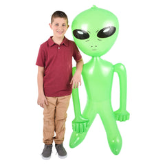 6ft Tall Jumbo Green Alien Inflate