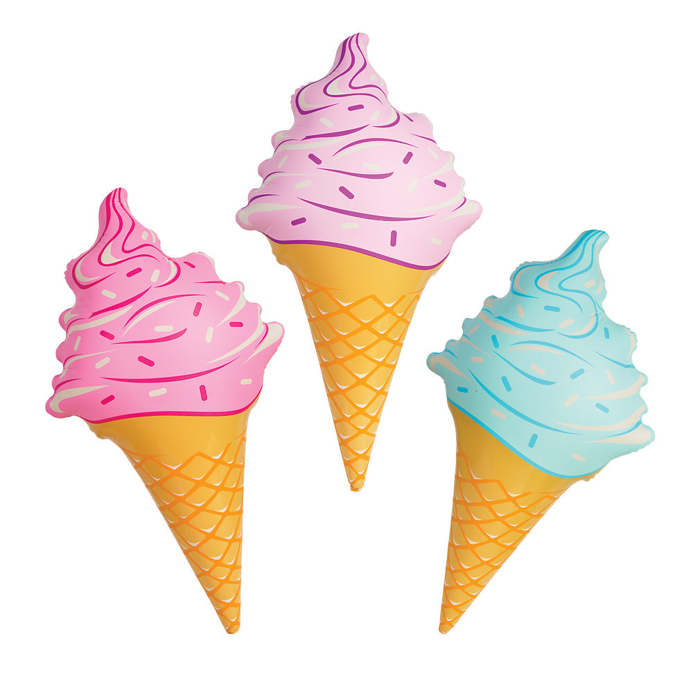 36" Ice Cream Cones Inflate